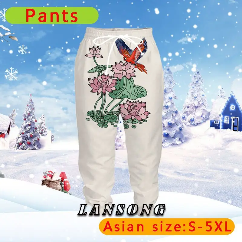 

halloween flower sweatshirts hoodies 3d print mens harajuku vintage jackets streetwear pants plus size clothes ropa de hombre