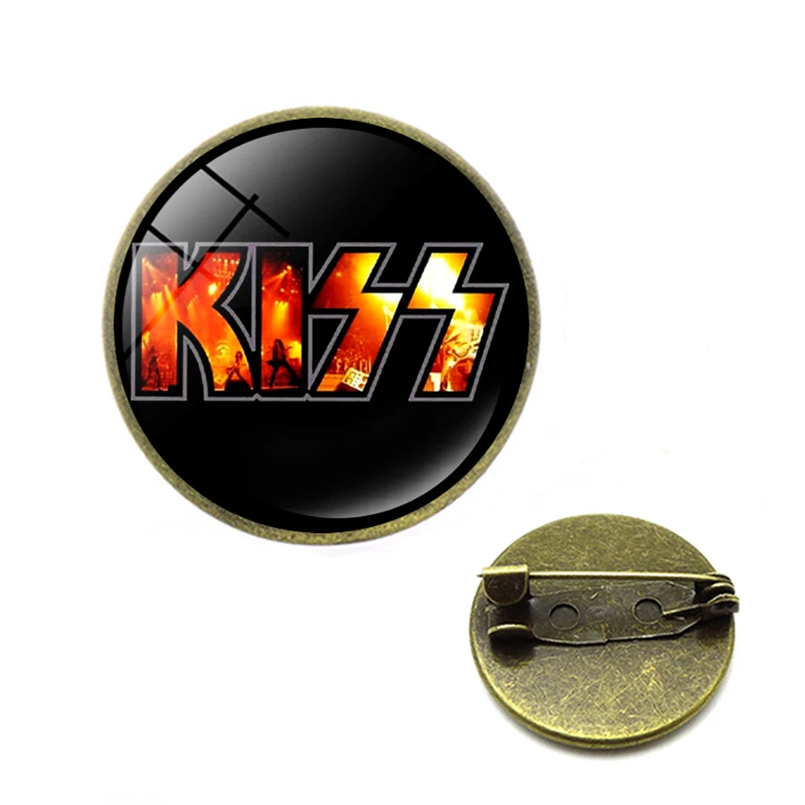 Рок группа Kiss броши ручной работы рок-группы &quotKiss&quot значков на булавке