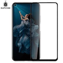 SUPCASE 3D Curved Tempered Glass Screen Protector for Huawei Nova 5T Honor 20 Support in-Screen Fingerprint ID Screen Protector