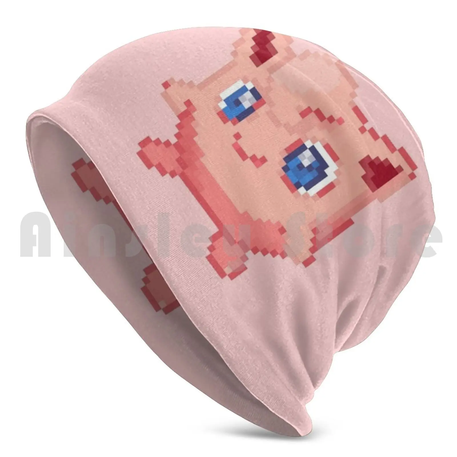 Вязаная шапка в стиле хип-хоп |