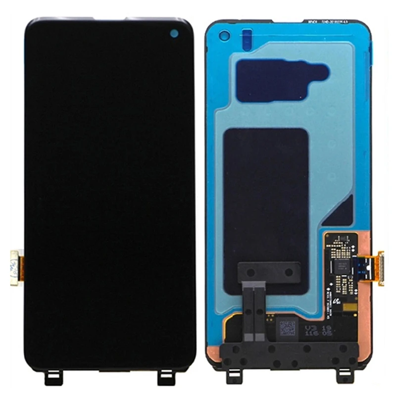 Для samsung Galaxy S10 G973F G973 ЖК дисплей сенсорный экран дигитайзер сборка Замена AMOLED