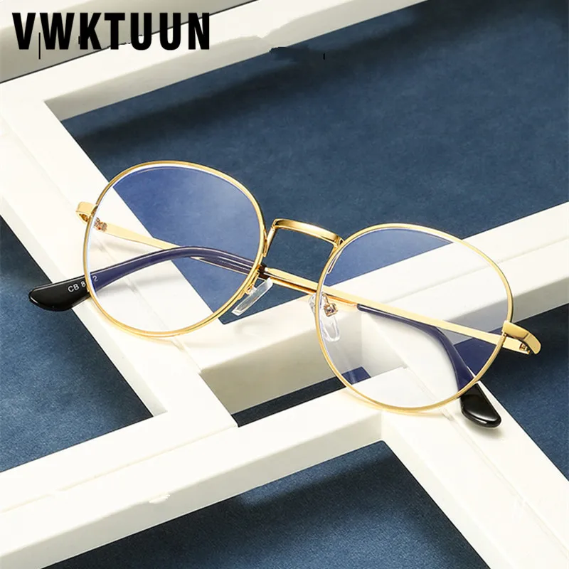 VWKTUUN оверсайз круглая оправа для очков женщин и мужчин очки зрения оптических