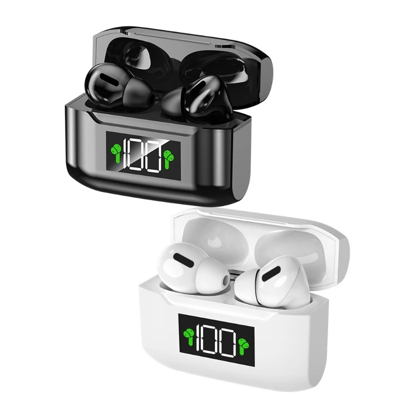 

New Wireless Headphones TWS Bluetooth Earphones Touch Control Sports Waterproof