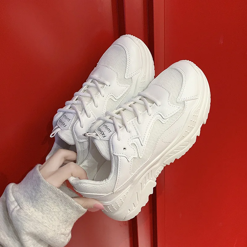 Весенняя Новинка Модная женская Вулканизированная обувь Кроссовки Повседневная