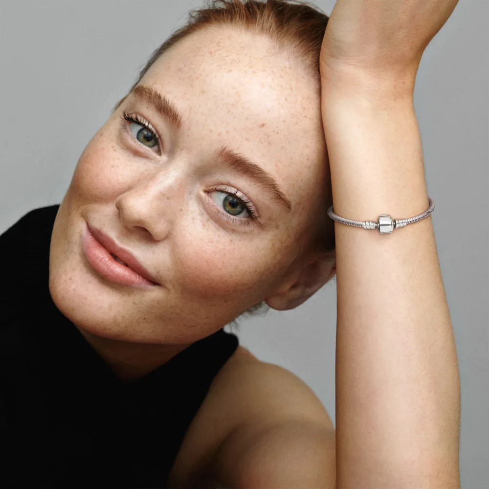 

925 Sterling Silver bracelet for charm bracelet bead women fashion jewelry gift