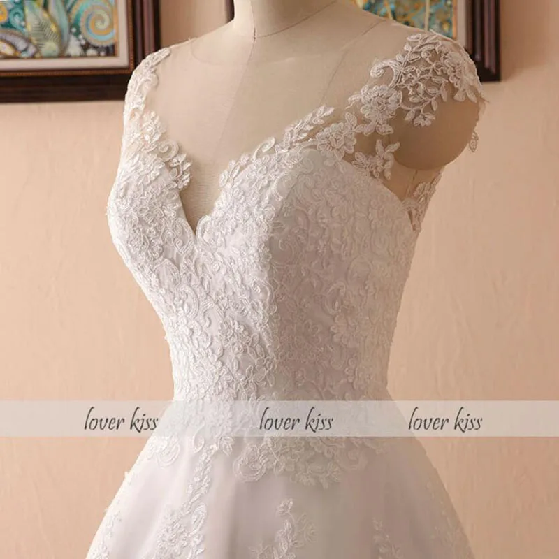 Женское Тюлевое бальное платье с V-образным вырезом и шлейфом 2021 вечерние