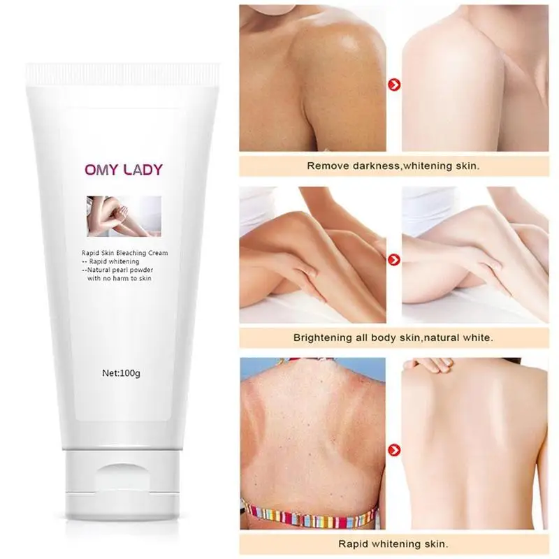 100ml Vitamin C Collagen Armpit Quick Whitening Cream Skin Brightening Arbutin Rapid Body Care Bleaching Whiteni K7H3 |