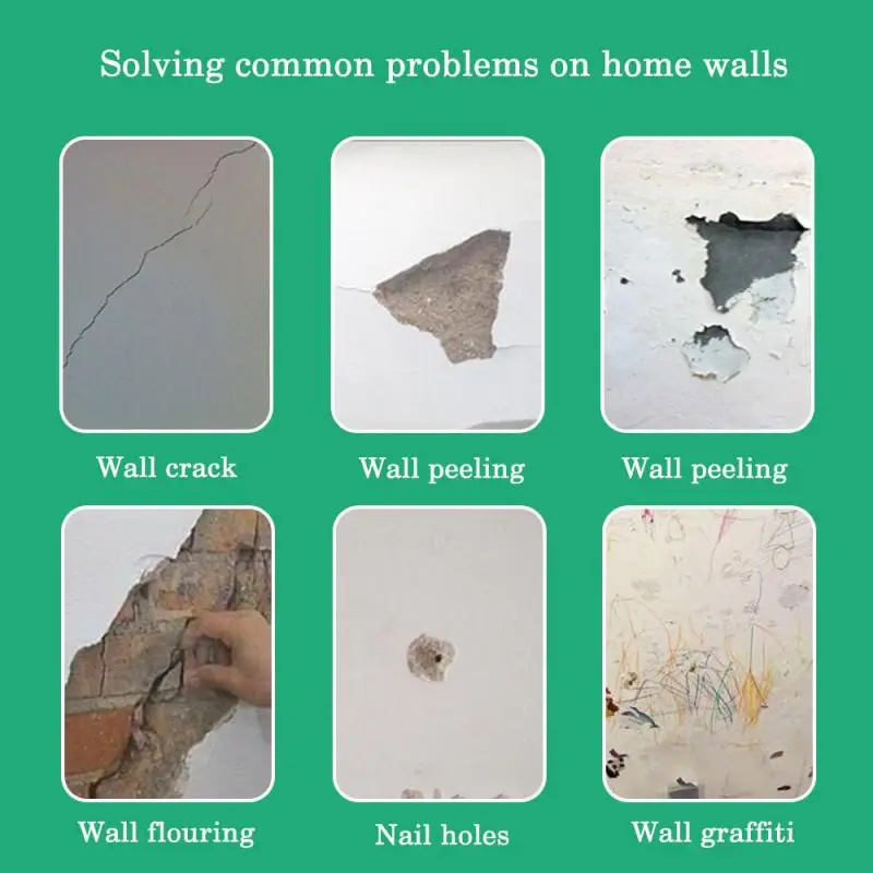 

30g Wall Repair Paste Wall Repair Cream Wall Crack Repair & Adhesive Glue Anti Leak Sealant Spray Leak Repair Spray Agent