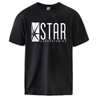 Мужские летние повседневные хлопковые футболки с принтом Star Labs 2020, мужские брендовые футболки, хит продаж, мужская повседневная модная спортивная одежда S.T.A.R