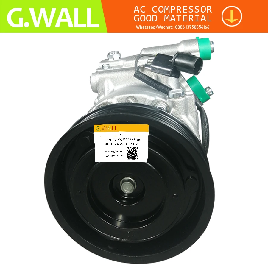 6SBV16 AC компрессор для Kia Rio 1,5 кіа CERATO 1,6 CRDi 2004-2012 11270-24500 8C271-00450 11270-28800 P30013-2270 97701-1G310