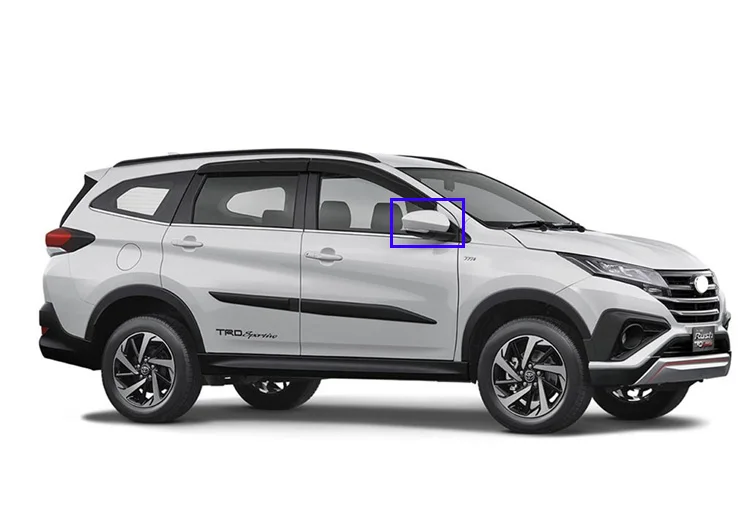 Для 2017 2018 2019 Toyota Раш (F800/F850) автомобильные аксессуары боковой двери Зеркала