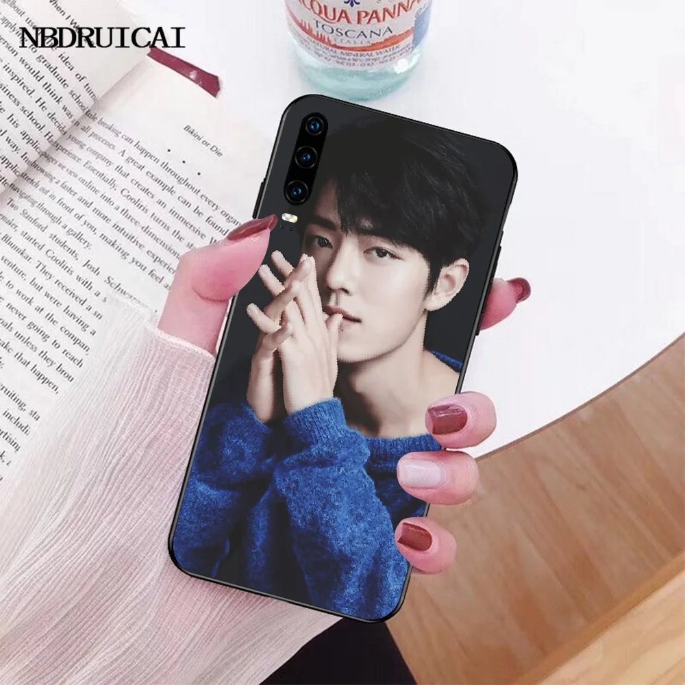 

NBDRUICAI The Untamed Xiao Zhan TPU black Phone Case Cover Hull for Huawei P30 P20 P10 P9 P8 Mate 20 10 Pro Lite
