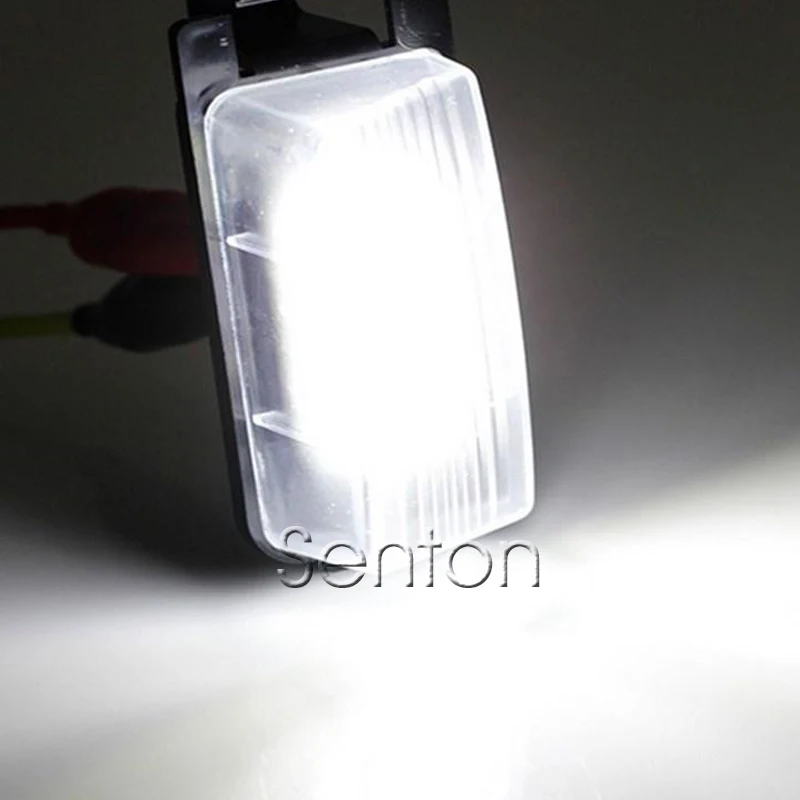 1 пара Автомобильный светодиодный номерной знак светильник дневные ходовые огни