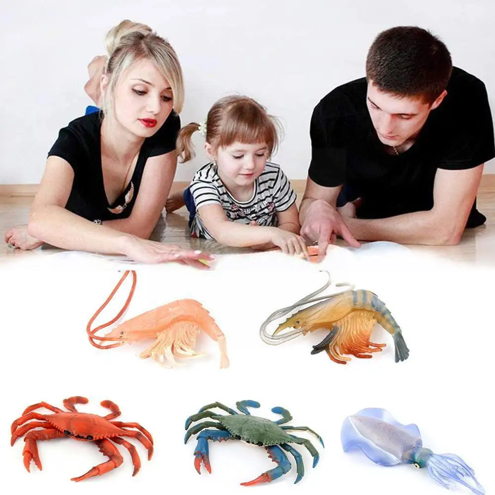 

Simulated Jellyfish Toys Model Aquarium Sea Life Animals Educational Toys Cognition Kids Toddler Model Toys Seajelly Seajel W9r6