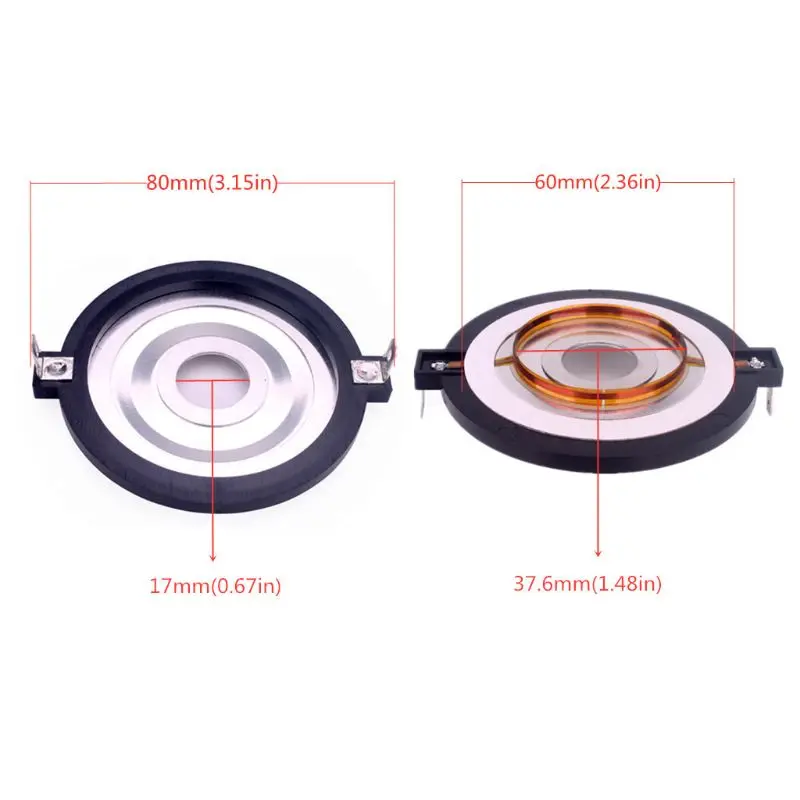 

2pcs Replace Diaphragm For Beyma CP21 CP21F CP22 CP25 Tweeter CP22DIA 8 ohm