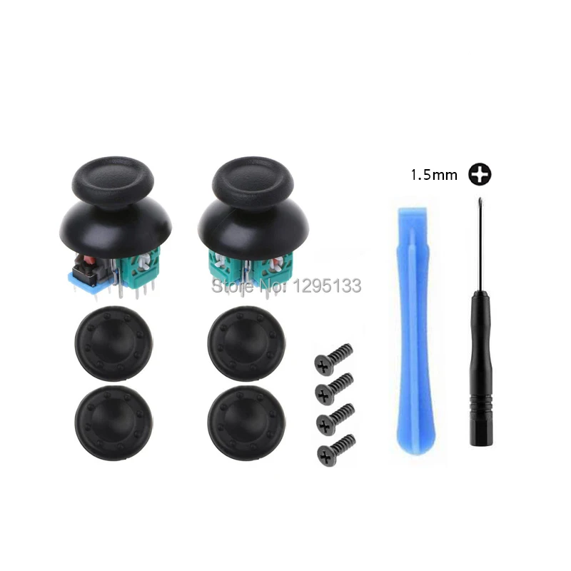 3D аналоговый датчик джойстика модуль потенциометра и большой палец для Sony PlayStation