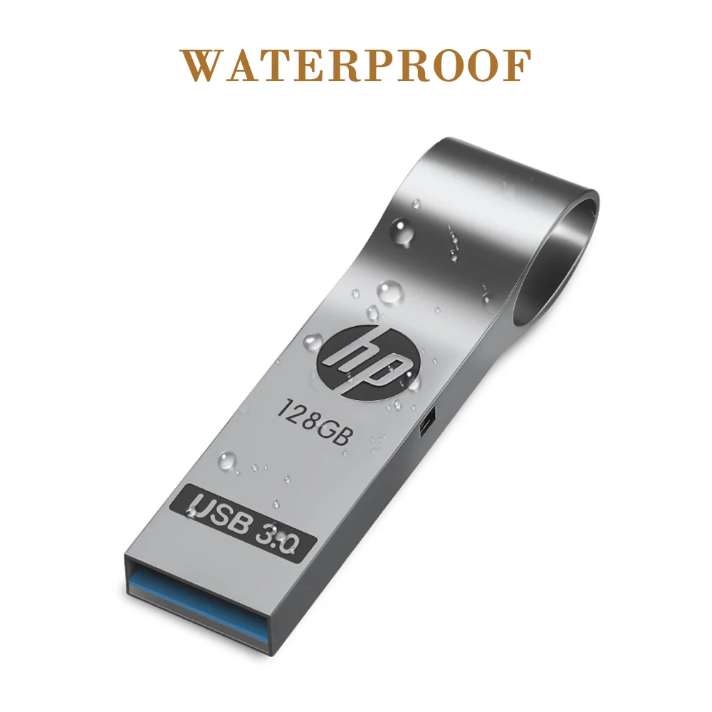 Hp Mini Metal флеш накопитель USB 3 0 128 ГБ 64 32 16 на ключ портативная карта памяти флешка
