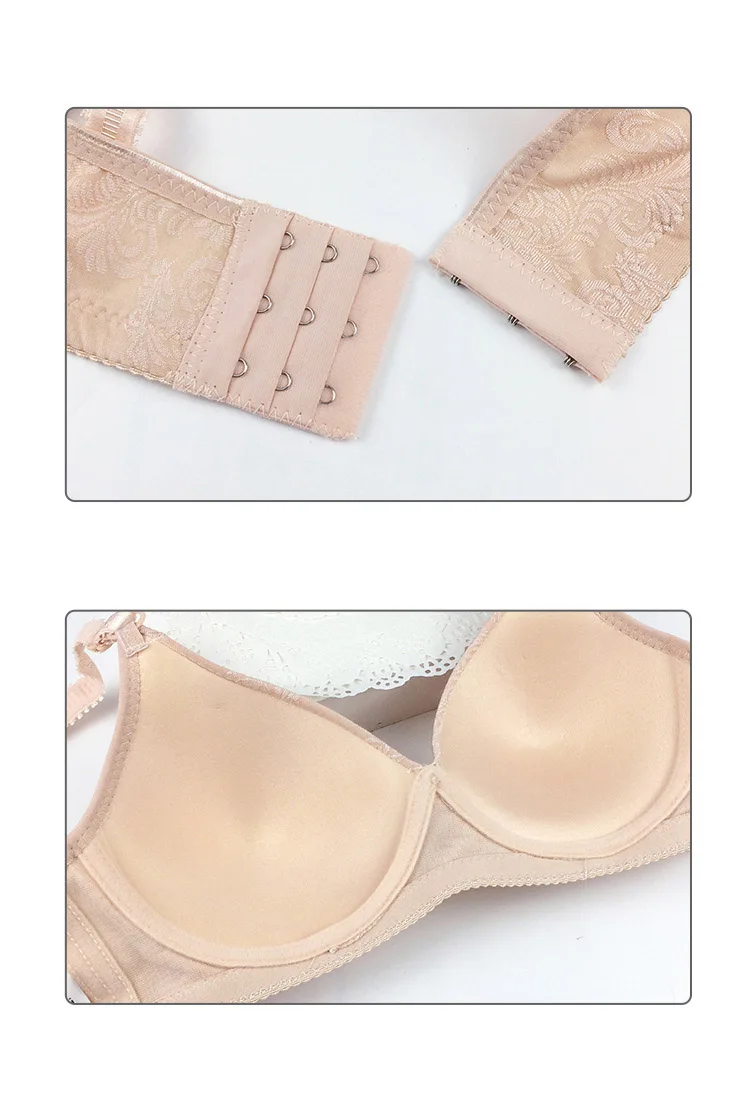 Women Soft Lingerie Plus Size Women Full Cup Wireless Bras Sexy Women Push Up Bra Wire Free solid 0448