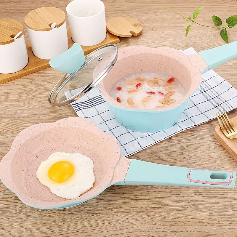 Кастрюля для молока с антипригарным покрытием детского питания кастрюля