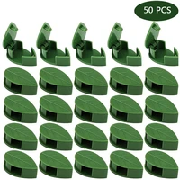 50pcs plant climbing wall fixture clips self adhesive invisible vines hook support garden wall fixer wire fixing snap