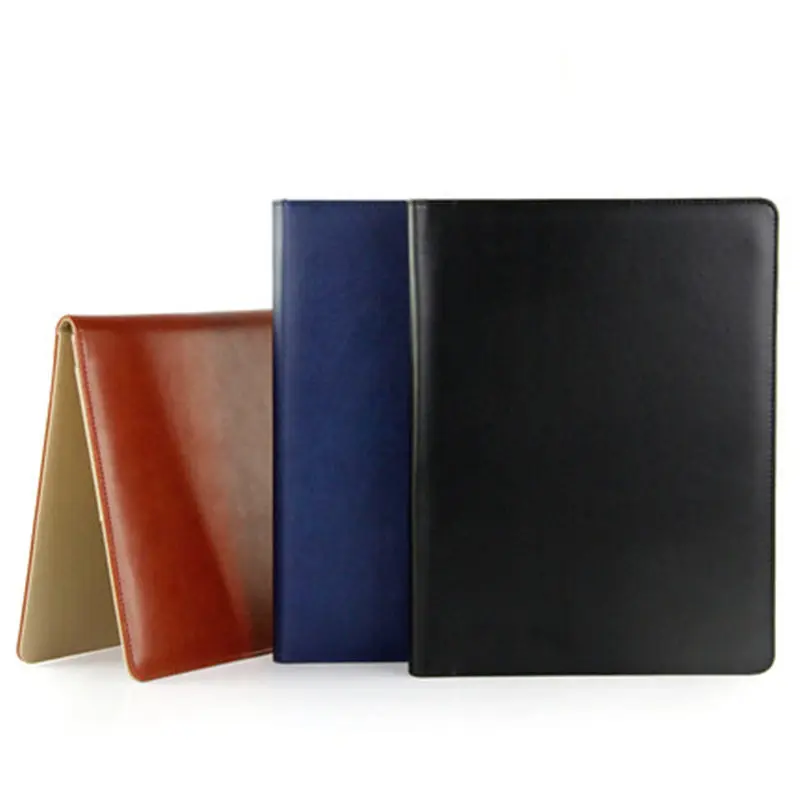 

PU Leather Business File Folder with Calculator Kawaii Organizer Document Briefcase Bag Office Supplies Stationery Custom LOGO