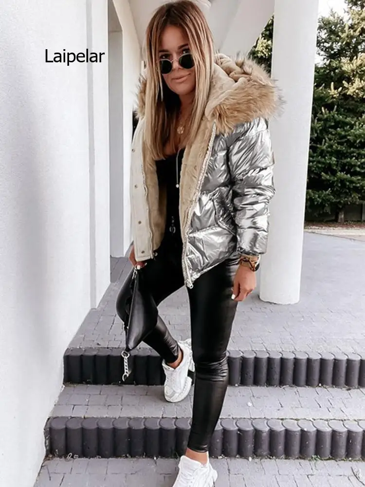 Куртка женская оверсайз флисовая парка на каждый день молнии стеганое пальто с