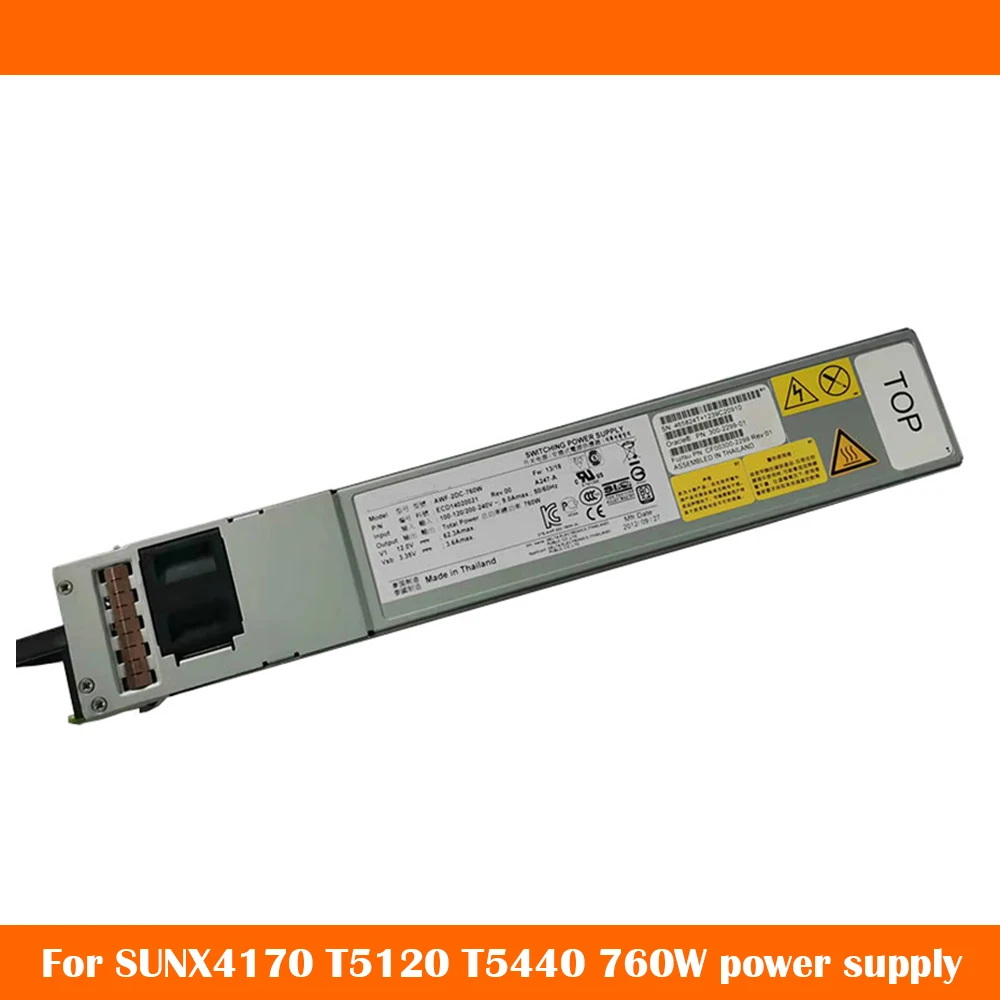 Оригинал для SUN X4170 T5120 T5440 760 Вт блок питания 300-2299 AWF-2DC-760W