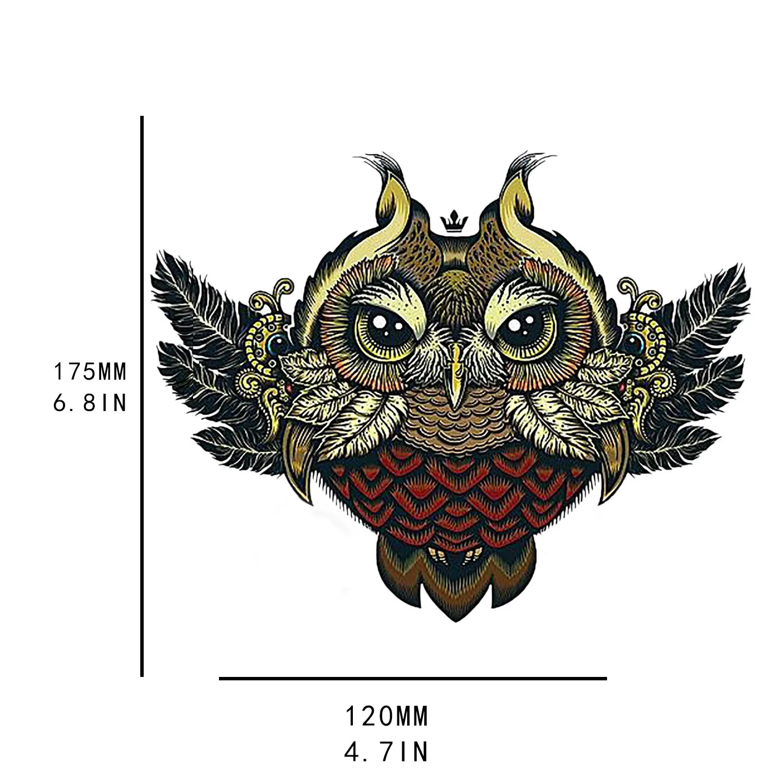 

HIINST 100pcs 3D Owl Shape Building Block Jigsaw Puzzle Toys Each Pieces Animals Shape Adults Decompression Toys