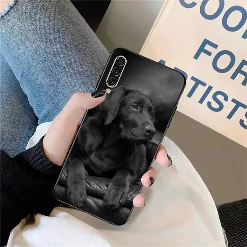 

Sad Labrador Dog cute animal Phone Case For Samsung galaxy S 9 10 20 A 10 21 30 31 40 50 51 71 s note 20 j 4 2018 plus