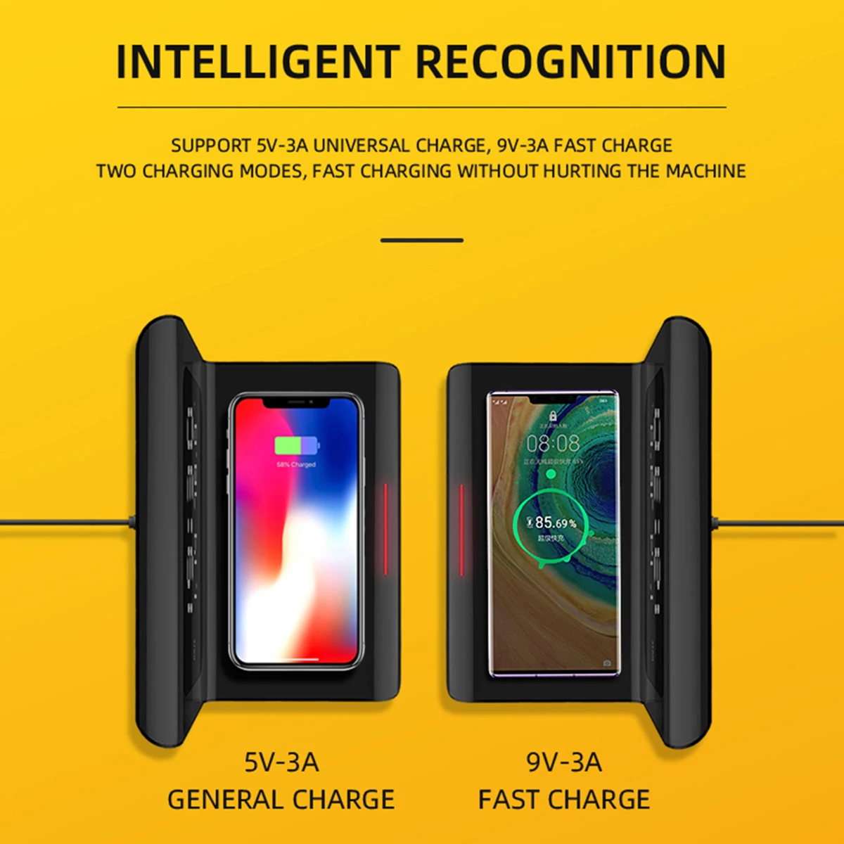 

3 in 1 Wireless Charging Clock Charging Perpetual Calendar 10W Wireless Chargers Multi-function Type-C Digital Alarm Tool