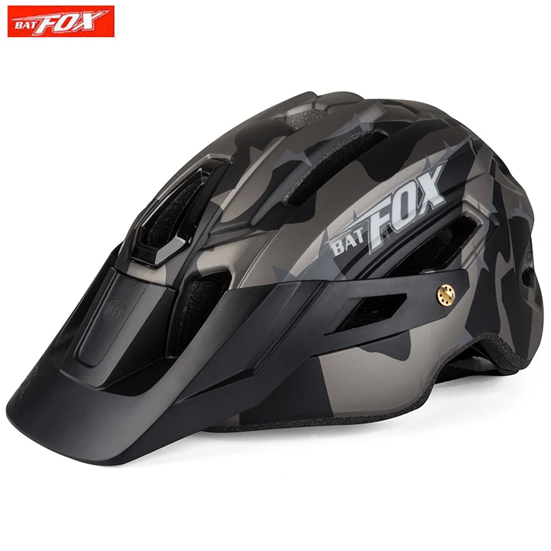 BATFOX велосипедный шлем Для мужчин женщин MTB спортивные Безопасность оснащение t