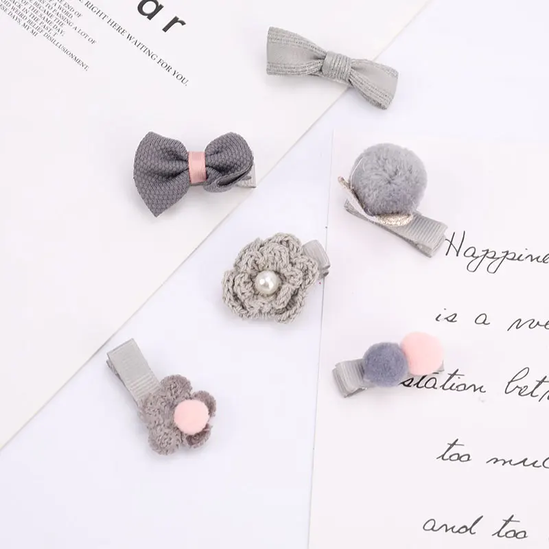 

18pc Hair Clip Set Cute Hair Accessories Girl Headwear Hair Band Cartoon Headdress Elastic Headdress Gift