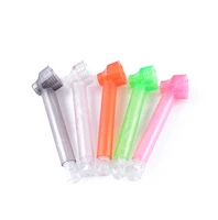 free shipping portable outdoor smoking mix color 170mm tube acrylic plastic pipe for hookah accessories
