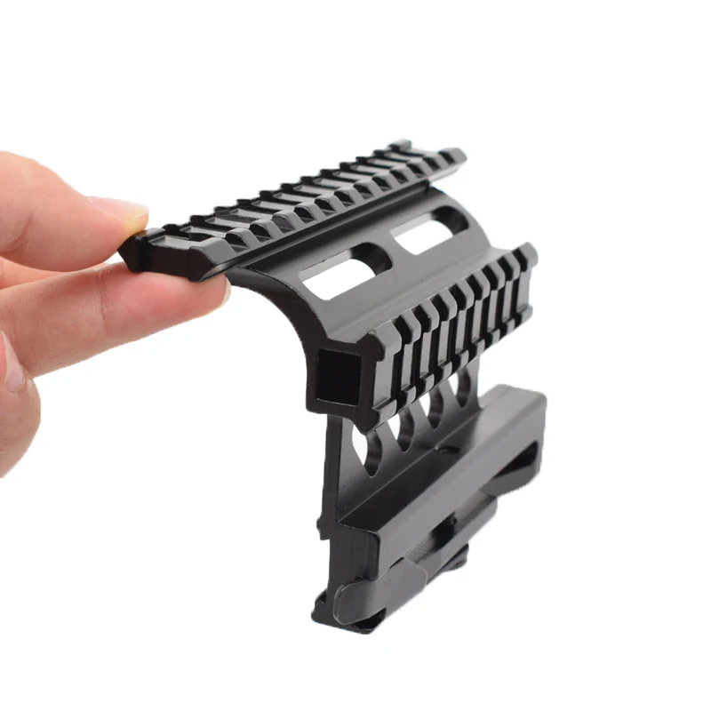 Quick Detach AK Gun Rail Mount Base Picatinny Side для AKs через CNC Lock Scope Base|Кронштейны и аксессуары