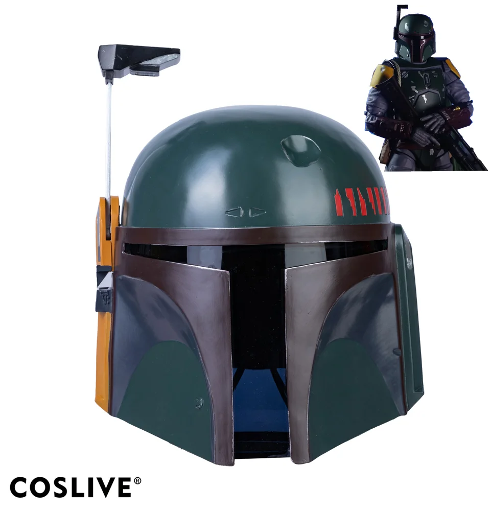 Coslive Boba Fett армированный Косплей Шлем мандо армированная маска черная серия Force Link