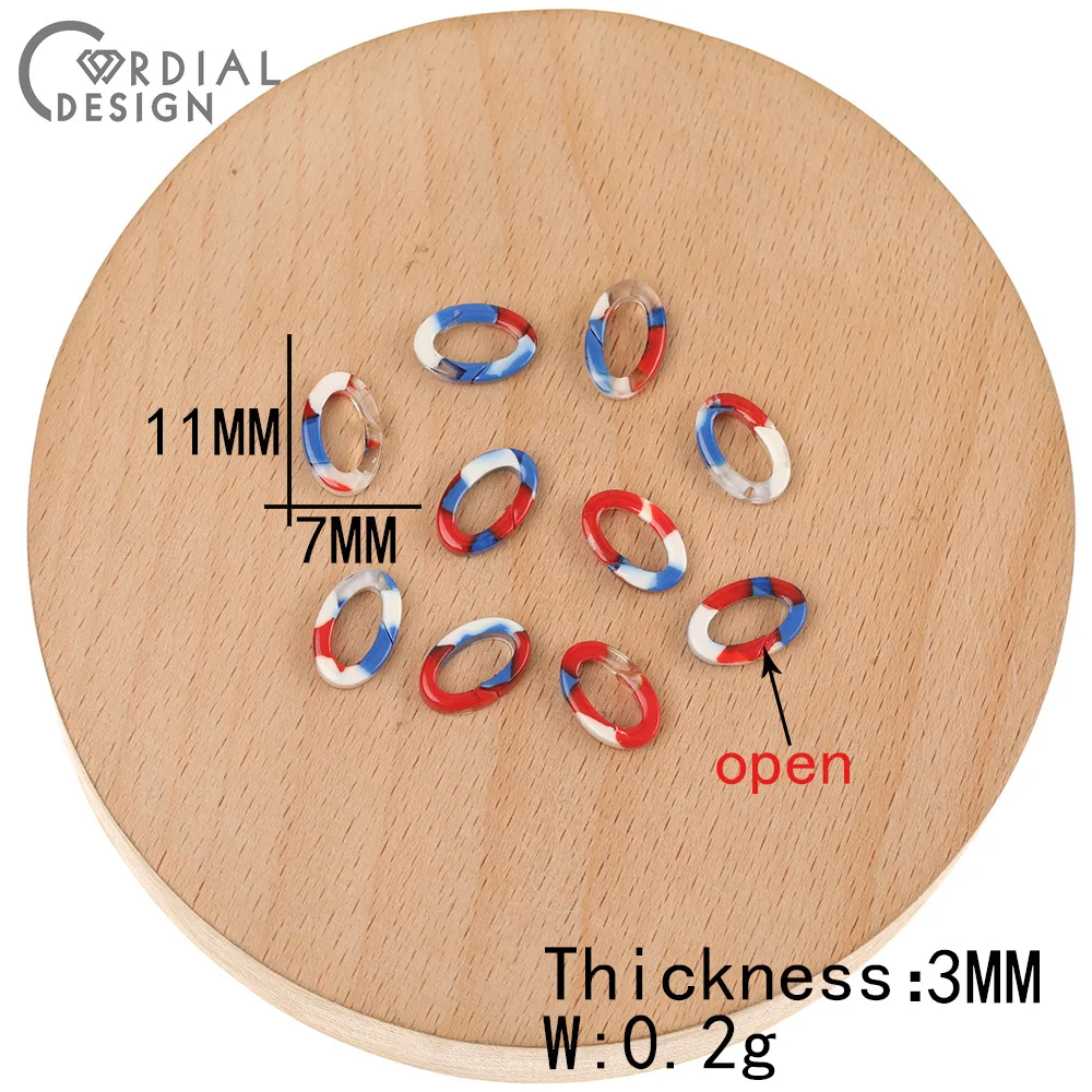 

Cordial Design 200Pcs Jewelry Accessories/DIY Making/Hand Made/Connectors For Chains/Decoration/Jewelry Findings & Components