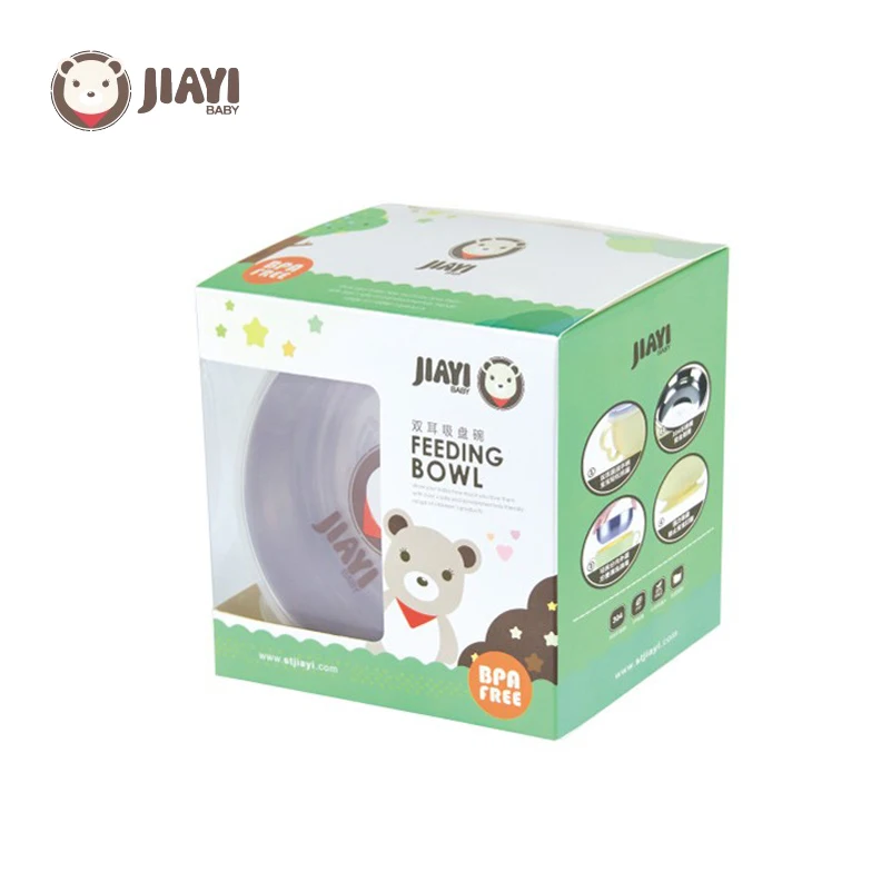 

Jiayi baby Bowl Set Feeding Cup Suction Plate BPA Free 304 Stainless Steel Bowl With Lid Filling Water Keep Warm kids Dinnerware