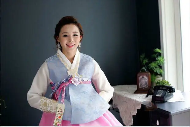 Ханбок платье на заказ Корейский Традиционный женский корейский ханбок