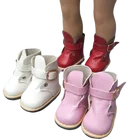 Мини-кукольная обувь из искусственной кожи, зимние сапоги, подходят для куклы 43 см и куклы 18 дюймов, рождественский подарок