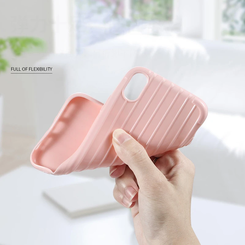 Роскошный багажный чехол для телефона Xiaomi redmi 6 6a милые Мультяшные Силиконовые