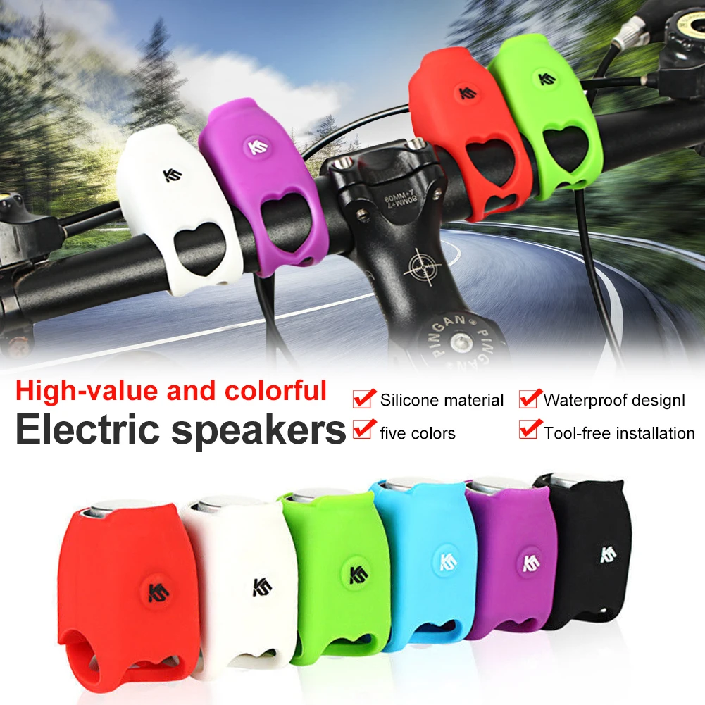 

Electric Cycling Bells 120 dB Horn MTB Bicycle Handlebar Waterproof Bike Bell Horn Sound Alarm Bicycle Accessoriess