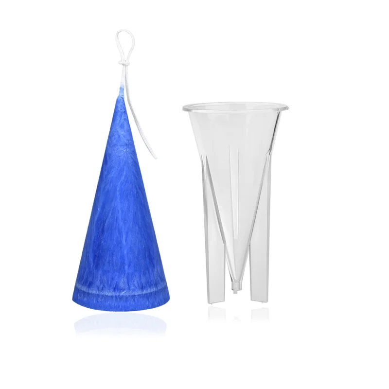 MILIVIXAY 1Pcs High Temperature Resistance Cone Candle Mold DIY Handmade Soap Making Mould | Дом и сад