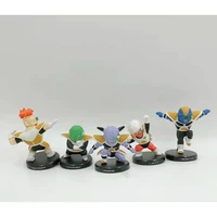 bandai dragon ball action figure genuine df bottle cap series ginyu force set of five small scale out of print model decoration
