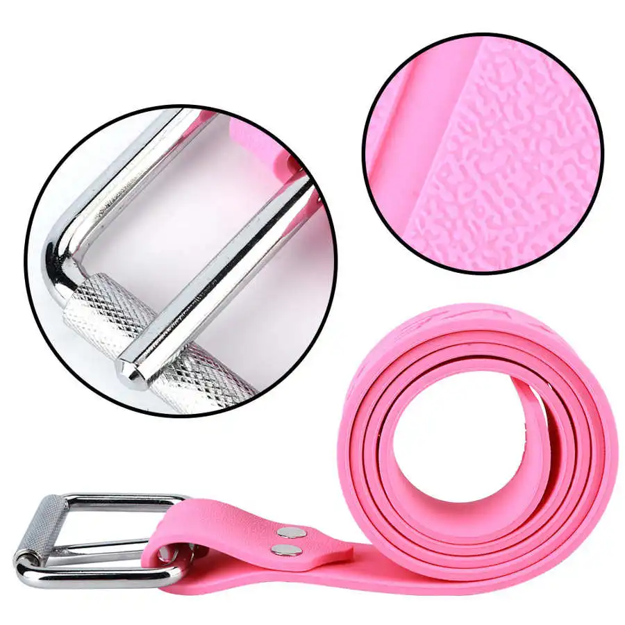 Ремешок силиконовый резиновый с пряжкой из нержавеющей стали 115 см/135 см|Бассейн и