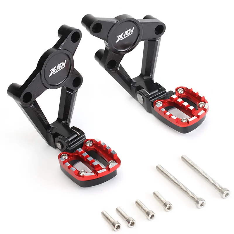

Motorcycle Accessoires CNC Footrest Foot Pegs Rest Footpegs For Honda X ADV750 x-adv x adv xadv750 2017 2018 2019 2020