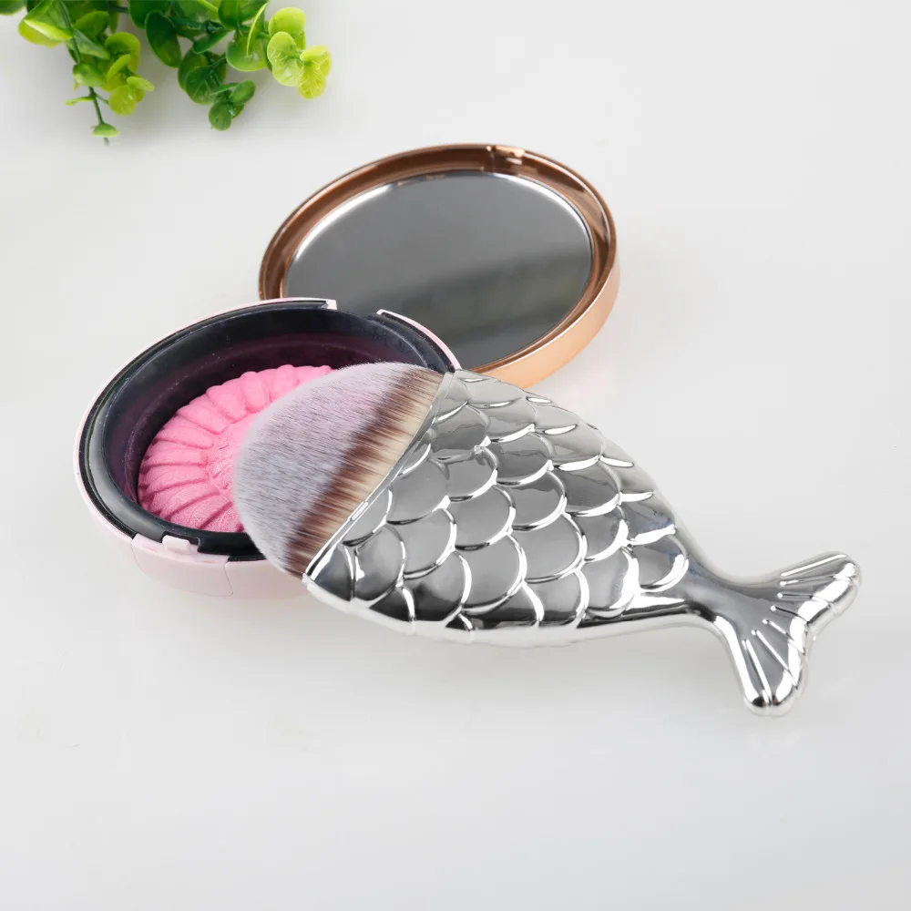 1 шт. Кисть для макияжа в форме русалки | Красота и здоровье