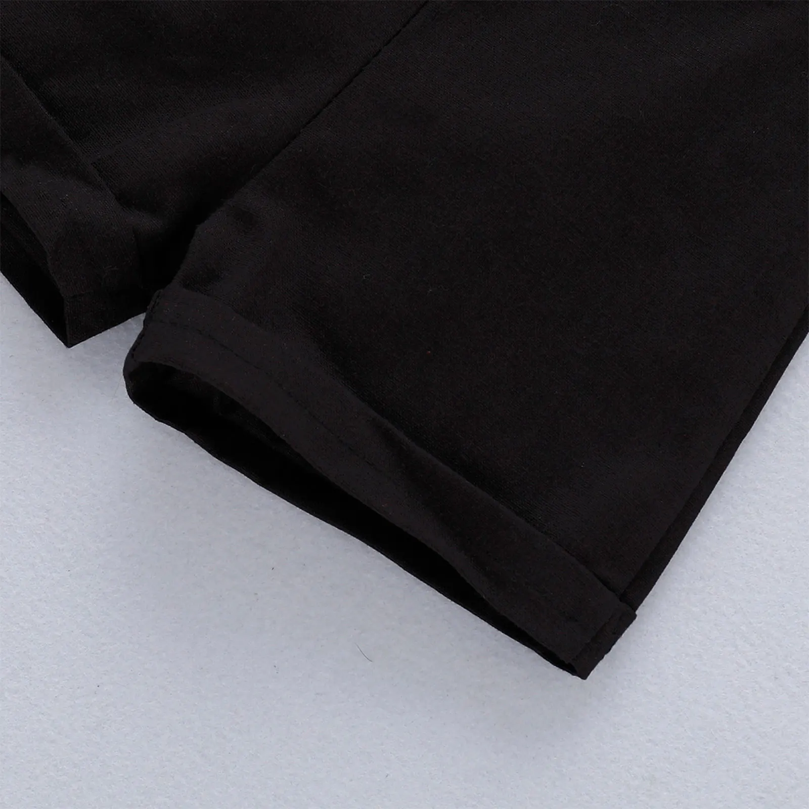 

Newborn Baby Boy Gentleman Clothes Set Solid Color Short Sleeve Lapel Romper + Suspender Pants + Bow Tie 3Pcs Outfits 0-24M