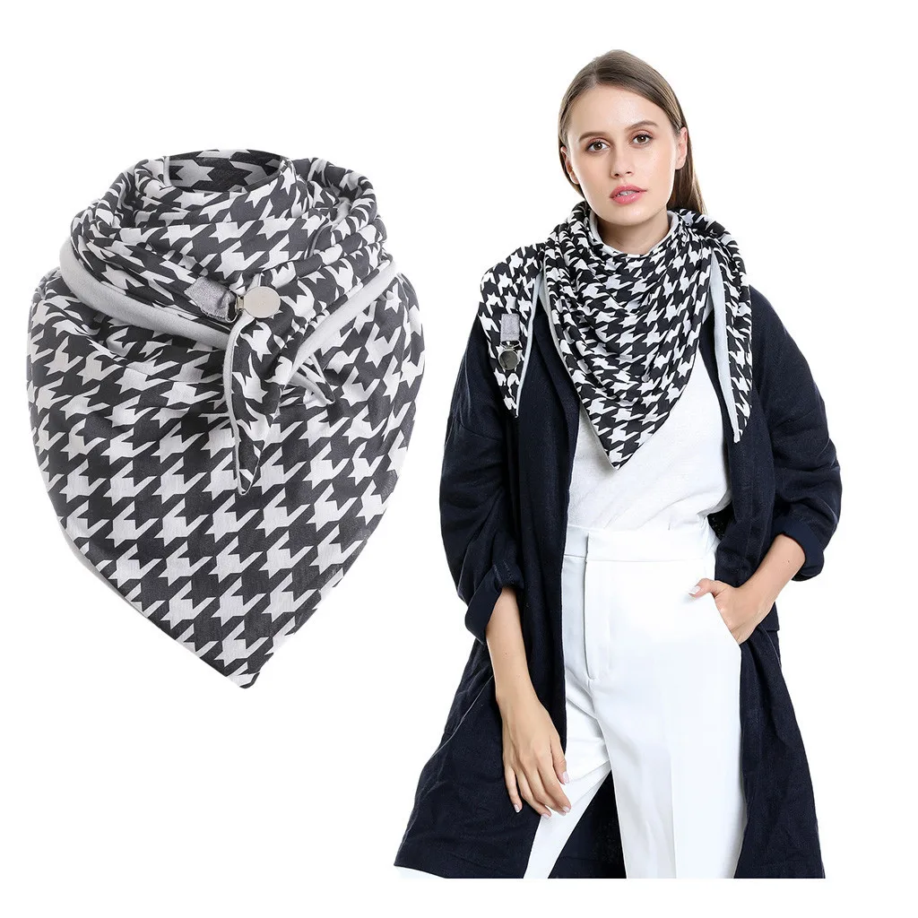 

Fashion Scarf For Women Printing Soft Wrap Casual Autumn Winter Warm Scarves Shawls Multi-purpose Shawl Scarf Bufanda Para Mujer