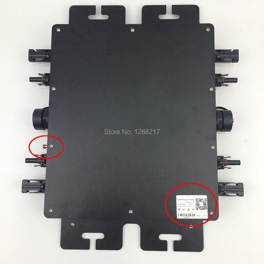 Солнечный Grid Tie инвертор 1200W микро чистый синусоидальный входной сигнал DC22V 50V для