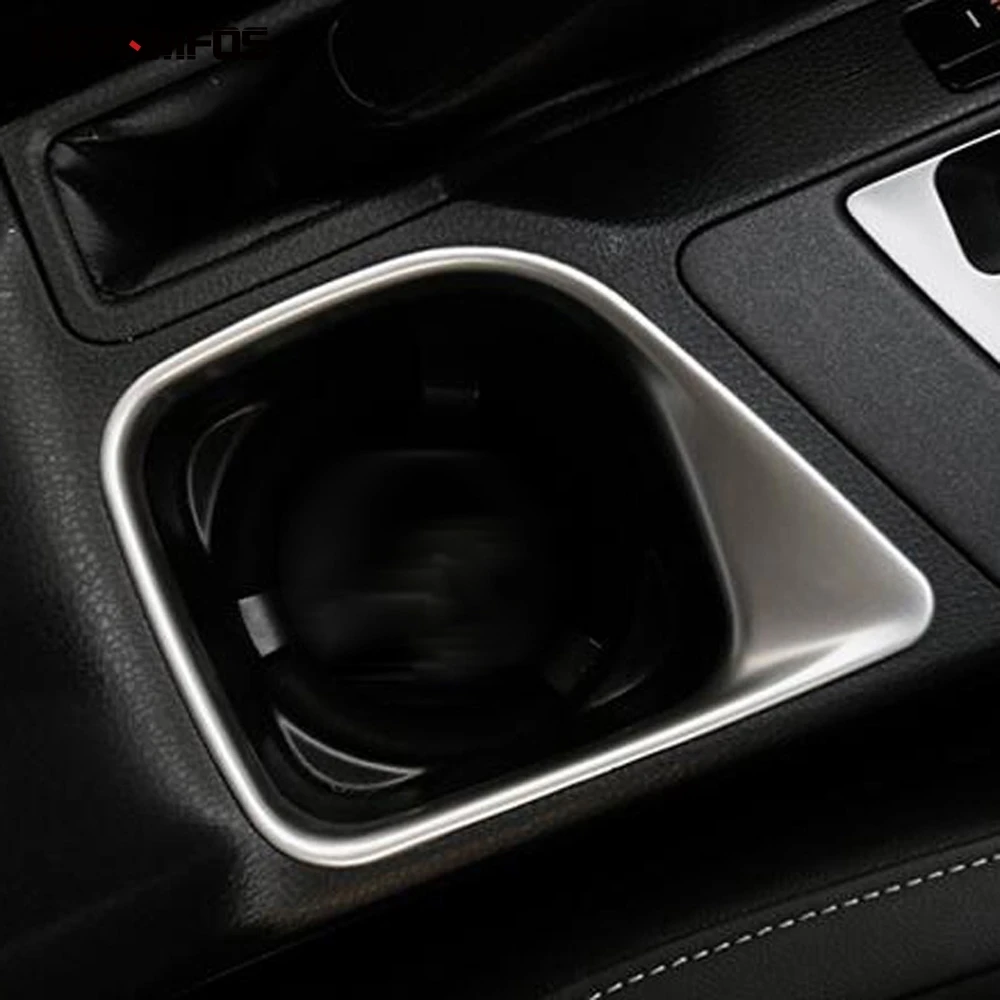 Для Toyota Rav4 Rav 4 2016 2017 2018 Матовый держатель для чашки бутылка с рамкой воды